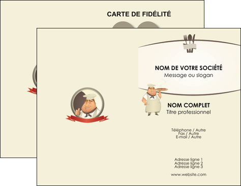 cree carte de visite pizzeria et restaurant italien pizza portions de pizza plateau de pizza MIDLU18429