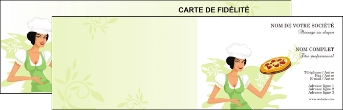 faire carte de visite metiers de la cuisine pizza plateau plateau de pizza MIDLU18447