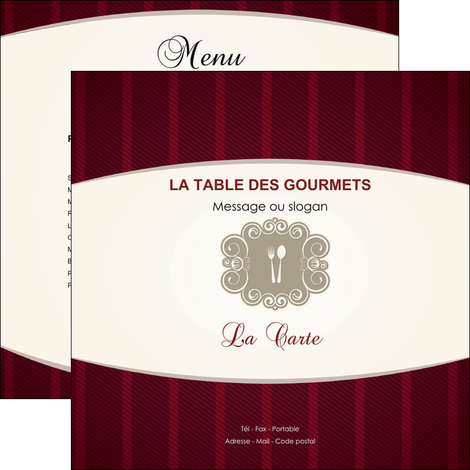 cree flyers restaurant restaurant restauration menu carte restaurant MIDLU18489