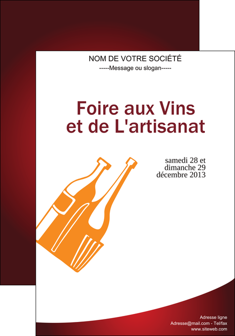 cree affiche vin commerce et producteur magasin de vin cave a vin producteur de vin MIDBE19019