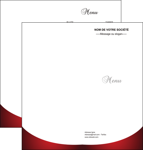 faire depliant 2 volets  4 pages  vin commerce et producteur magasin de vin cave a vin producteur de vin MIDBE19021