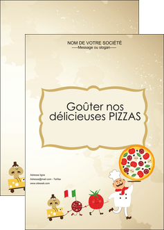 impression affiche pizzeria et restaurant italien pizza pizzeria pizzaiolo MIDLU19273