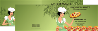 modele en ligne carte de visite pizzeria et restaurant italien pizza portions de pizza plateau de pizza MIDLU19327