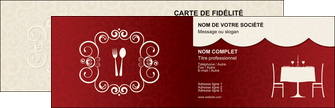 cree carte de visite metiers de la cuisine restaurant restauration pictogramme pour restaurant MIDLU19443