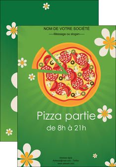 faire modele a imprimer affiche pizzeria et restaurant italien pizza pizzeria pizzaiolo MIDLU19739