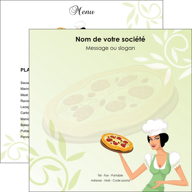 faire flyers pizzeria et restaurant italien pizza plateau plateau de pizza MIDLU19771