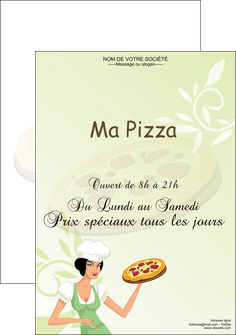 realiser affiche pizzeria et restaurant italien pizza plateau plateau de pizza MIDLU19779