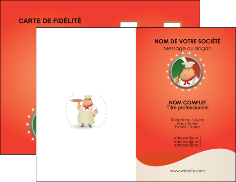 realiser carte de visite pizzeria et restaurant italien pizza plateau plateau de pizza MIDBE19863