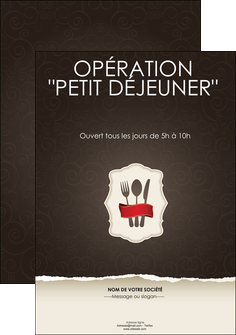exemple affiche restaurant restaurant restauration restaurateur MIDLU20211