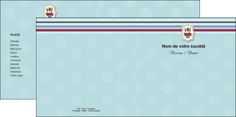 modele en ligne depliant 2 volets  4 pages  restaurant restaurant restauration restaurateur MIDLU20243