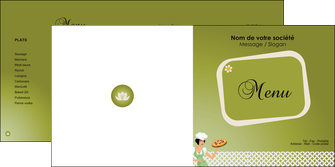 modele en ligne depliant 2 volets  4 pages  pizzeria et restaurant italien pizza plateau plateau de pizza MFLUOO20275