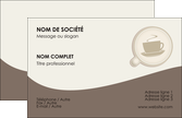 modele carte de visite bar et cafe et pub cafe salon de the cafe chaud MLGI20333