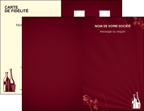 faire carte de visite vin commerce et producteur vin bouteille de vin verres de vin MIDBE20367
