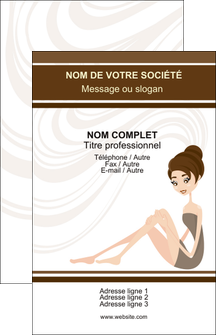 Imprimeur pas cher carte salon de coiffure