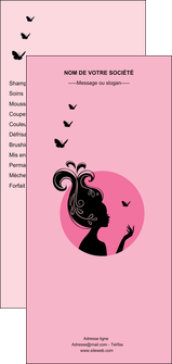 imprimer flyers cosmetique coiffure coiffeur coiffeuse MIDBE21153
