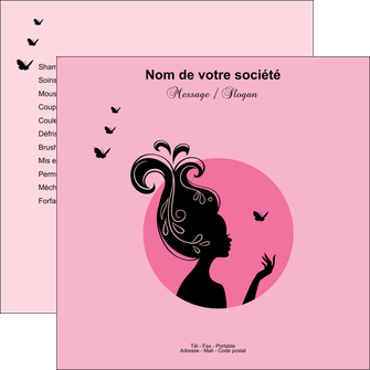 exemple flyers cosmetique coiffure coiffeur coiffeuse MIDBE21161