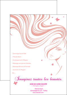 maquette en ligne a personnaliser affiche institut de beaute coiffure coiffeur coiffeuse MLGI21239