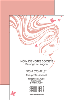 faire modele a imprimer carte de visite institut de beaute coiffure coiffeur coiffeuse MLGI21251