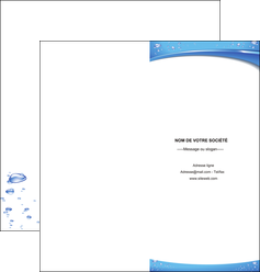 realiser depliant 2 volets  4 pages  texture contexture structure MIFBE21537