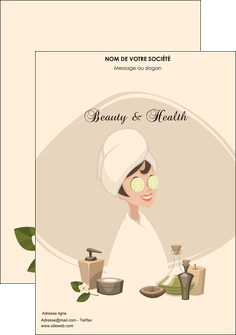 creer modele en ligne flyers centre esthetique  beaute soins esthetique MLGI22001