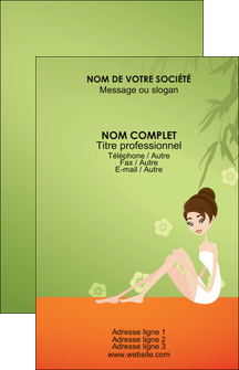 modele en ligne carte de visite centre esthetique  beaute soins centre de beaute MFLUOO22055