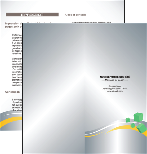 creation graphique en ligne depliant 2 volets  4 pages  btp abstrait design contexture MFLUOO22079