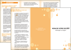 creer modele en ligne depliant 3 volets  6 pages  abstrait design texture MLGI22121