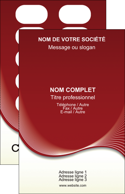 modele carte de visite agence immobiliere design abstrait texture MIDLU22275