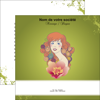 faire modele a imprimer flyers centre esthetique  beaute coiffure soin MFLUOO22411