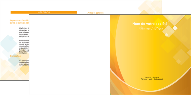 imprimer depliant 2 volets  4 pages  texture contexture structure MFLUOO22759