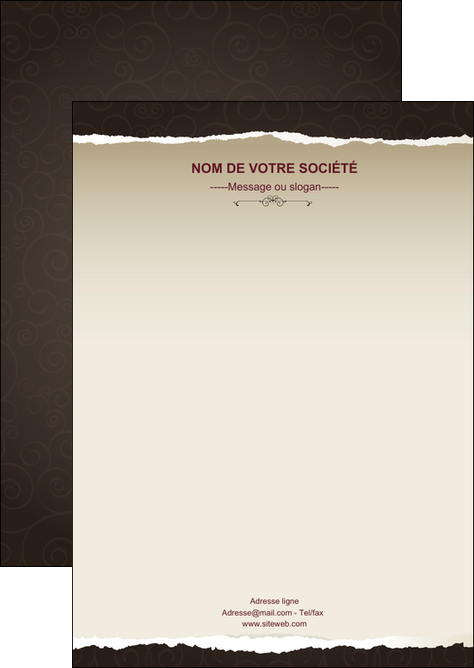 personnaliser modele de flyers texture contexture structure MIDBE22785