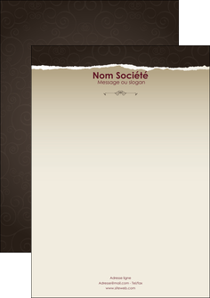 faire modele a imprimer tete de lettre texture contexture structure MIF22795