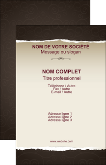 realiser carte de visite texture contexture structure MIF22807