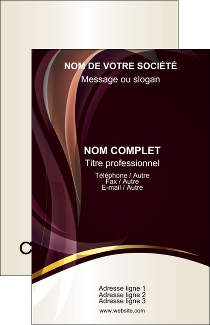 creation graphique en ligne carte de visite texture contexture abstrait MLGI23133