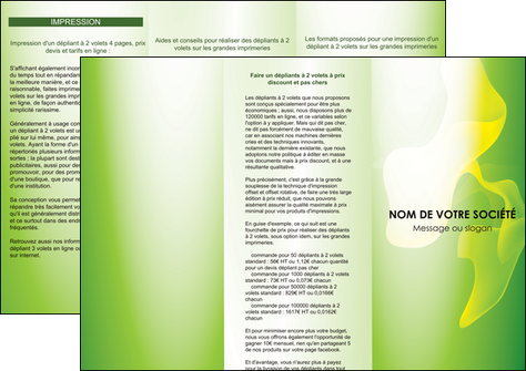 impression depliant 3 volets  6 pages  texture contexture structure MIDLU23187