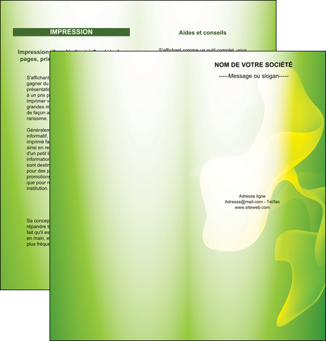 modele en ligne depliant 2 volets  4 pages  texture contexture structure MIDLU23197