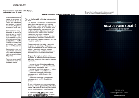 creation graphique en ligne depliant 3 volets  6 pages  texture contexture structure MIF23213