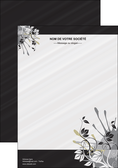 imprimerie affiche fleuriste et jardinage fleurs fleuriste jardin MIF23441