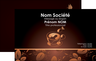 personnaliser maquette carte de visite bar et cafe et pub cafe cafe noir cafe delices MLGI23591