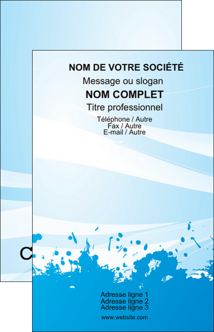 creer modele en ligne carte de visite texture contexture structure MLIG23681