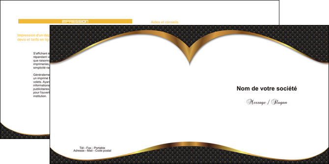impression depliant 2 volets  4 pages  texture contexture structure MIDBE23823