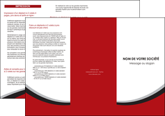 maquette en ligne a personnaliser depliant 3 volets  6 pages  structure contexture design simple MFLUOO24565