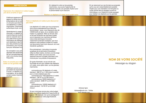 imprimer depliant 3 volets  6 pages  texture structure contexture MIFCH24745