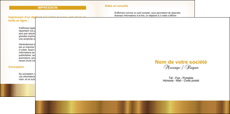 cree depliant 2 volets  4 pages  texture structure contexture MIFCH24747