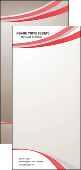 faire modele a imprimer flyers structure contexture design simple MLGI24823