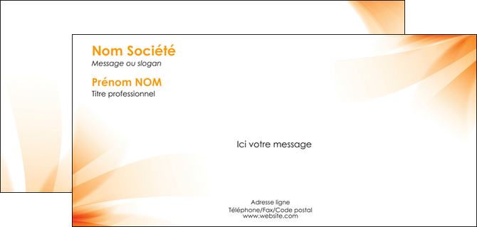 cree carte de correspondance structure contexture design simple MLIP24855