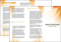 modele depliant 3 volets  6 pages  structure contexture design simple MLIP24861