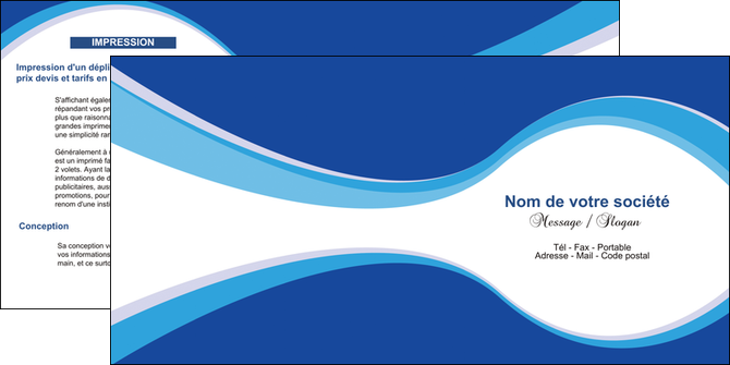 creation graphique en ligne depliant 2 volets  4 pages  texture contexture structure MFLUOO24897
