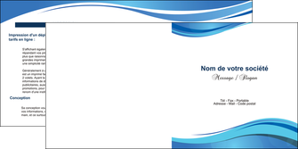 modele en ligne depliant 2 volets  4 pages  texture contexture structure MLGI25021