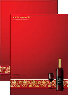 imprimerie affiche vin commerce et producteur vin vignoble bouteille de vin MIDBE25253
